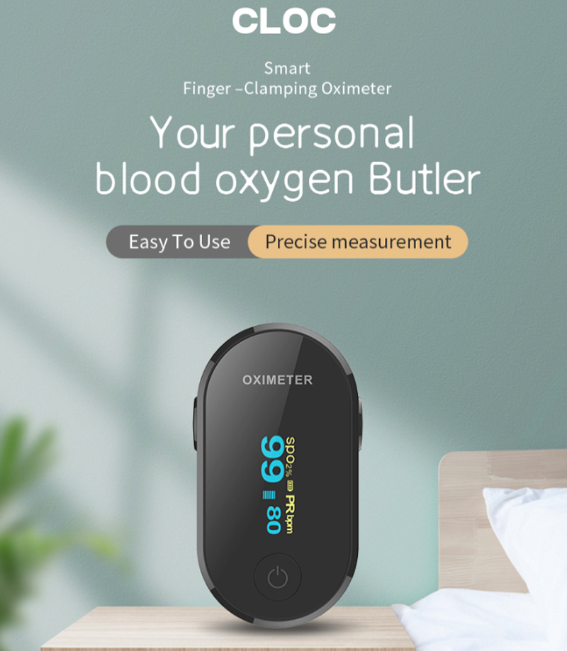 Finger clip oximeter